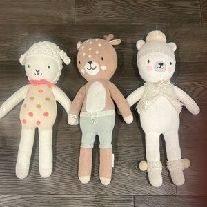 Cuddle + Kind 20 inch Lot of 3